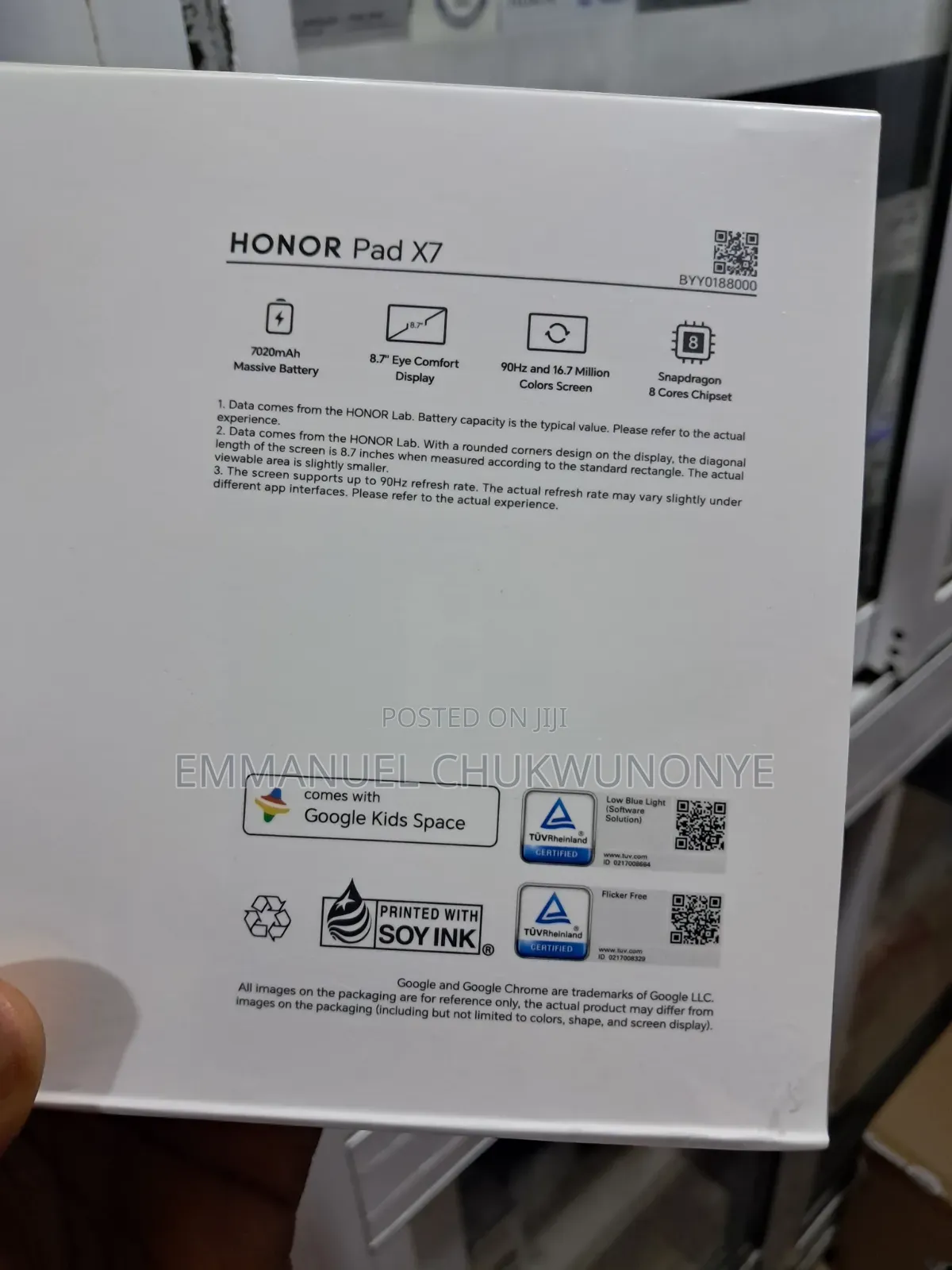 New Honor Pad X8 128 GB Black