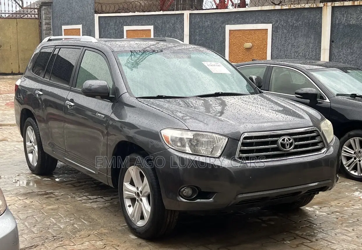 Toyota Highlander Limited 4x4 2009 Gray