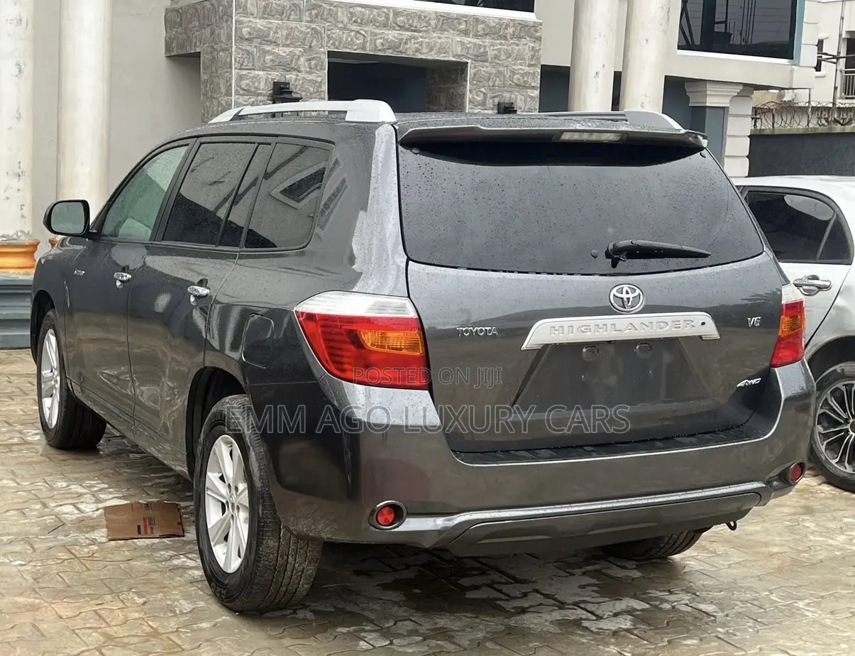 Toyota Highlander Limited 4x4 2009 Gray