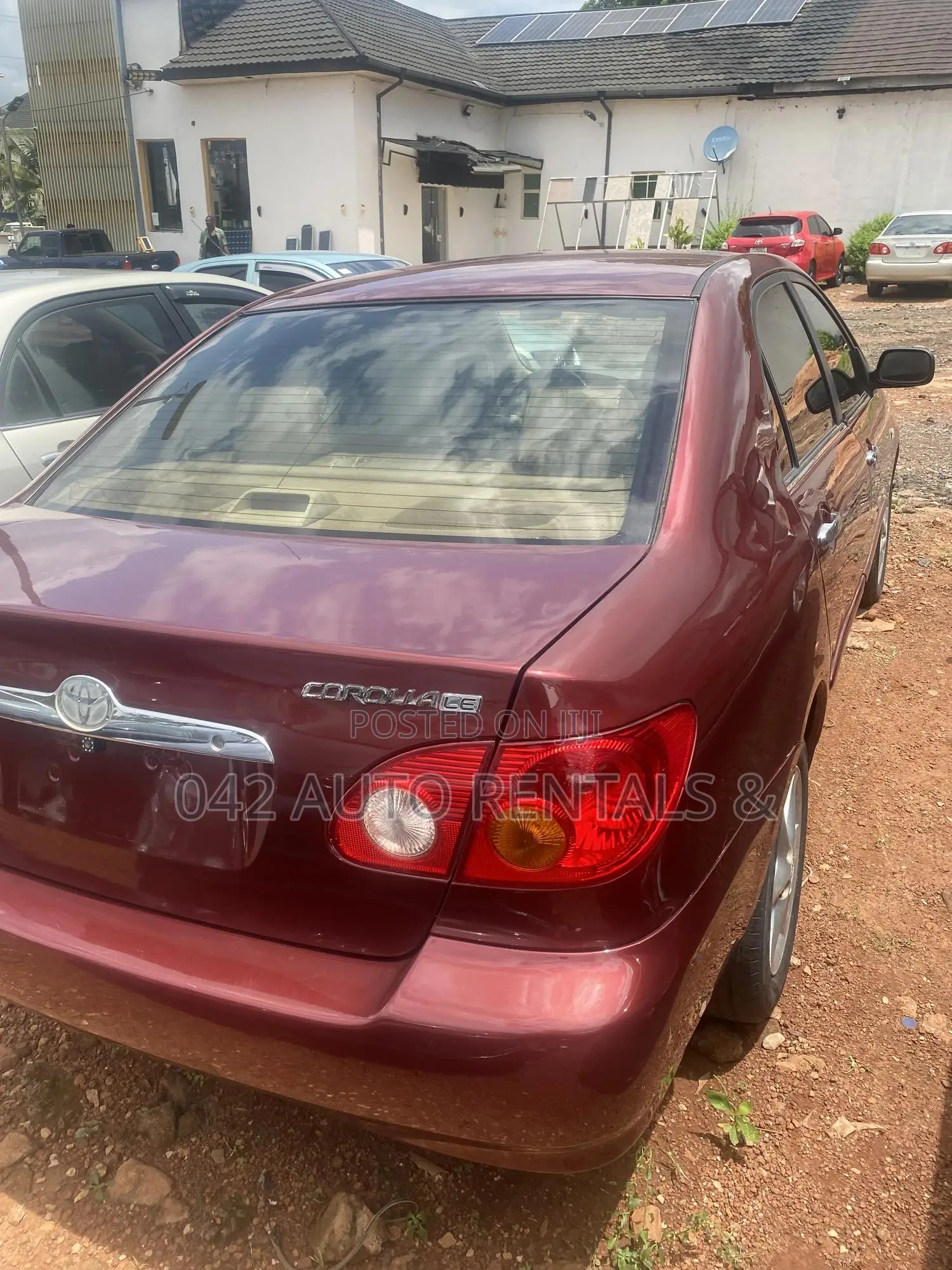Toyota Corolla 2005 Red