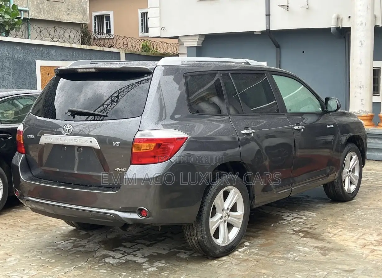 Toyota Highlander Limited 4x4 2009 Gray