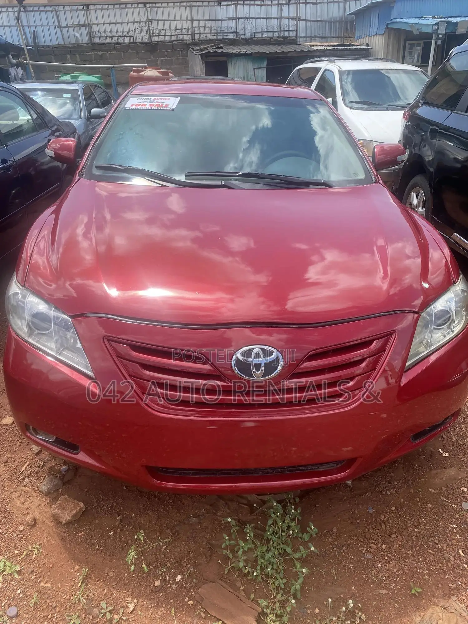 Toyota Camry 2008 Red