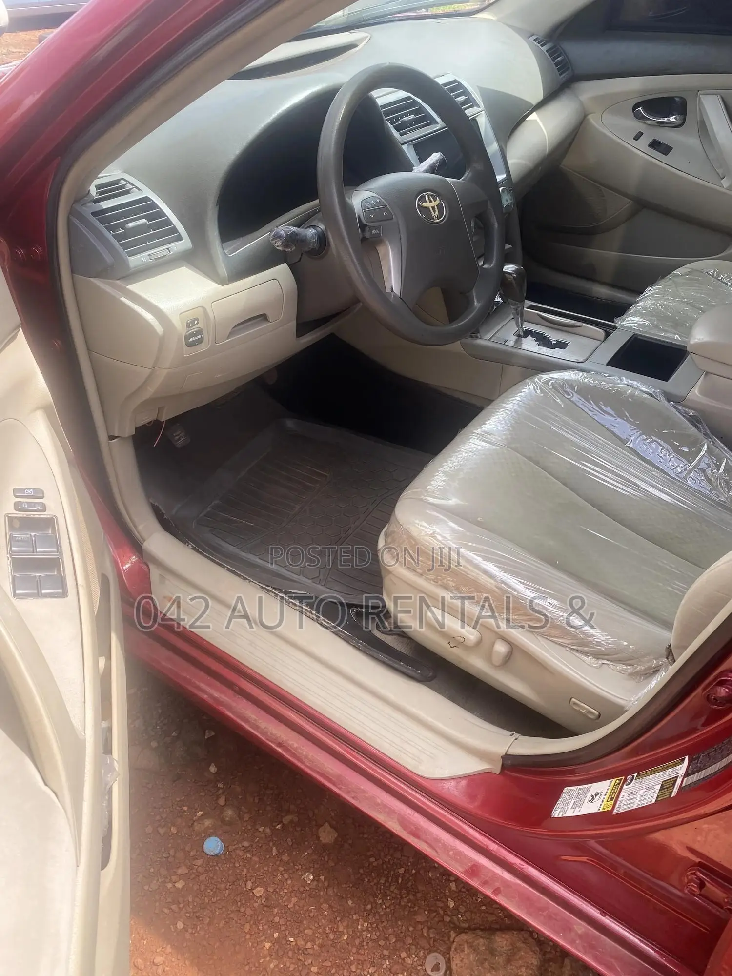 Toyota Camry 2008 Red