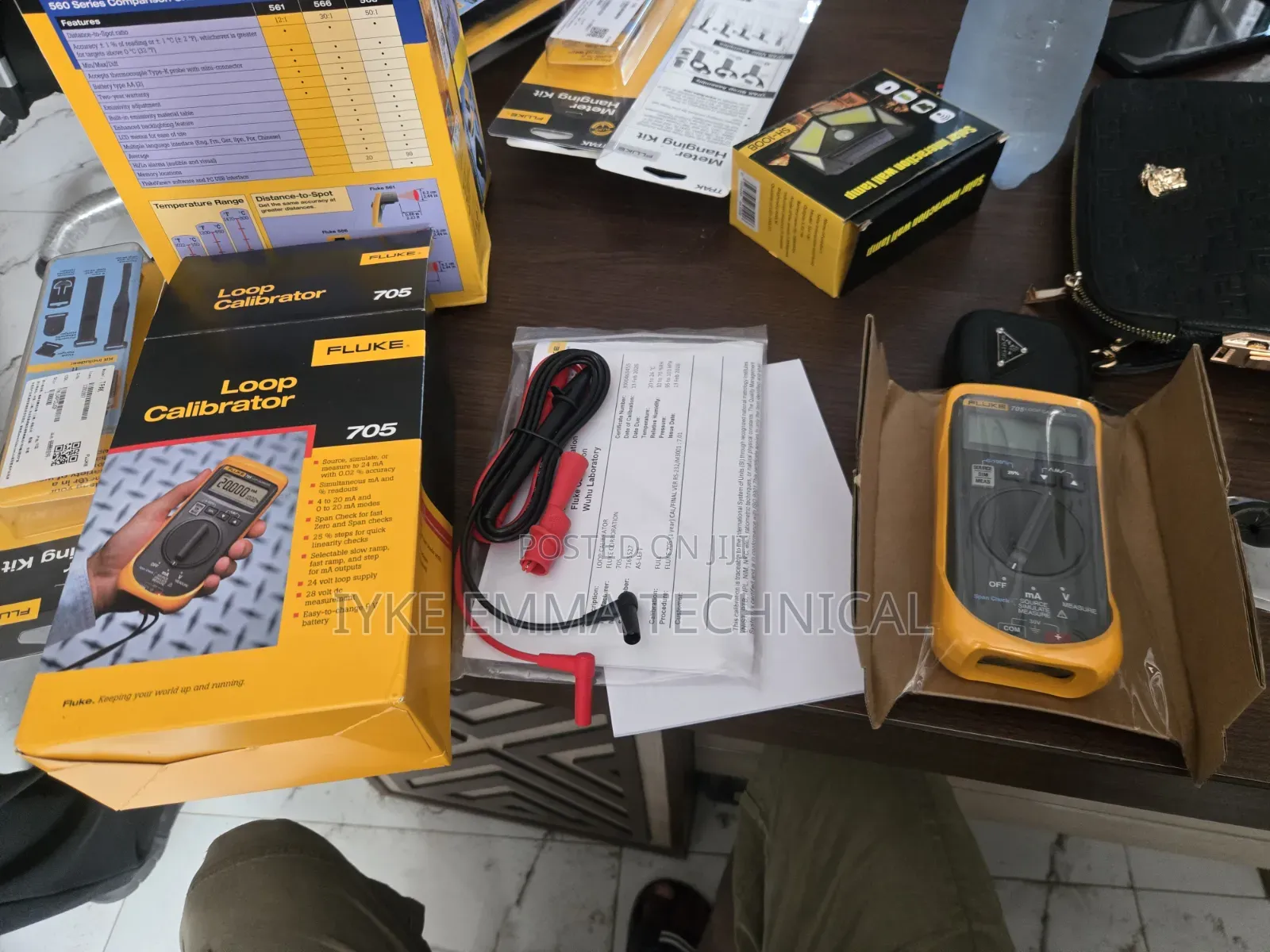 Fluke 705 Loop Calibration Testing Multimeter