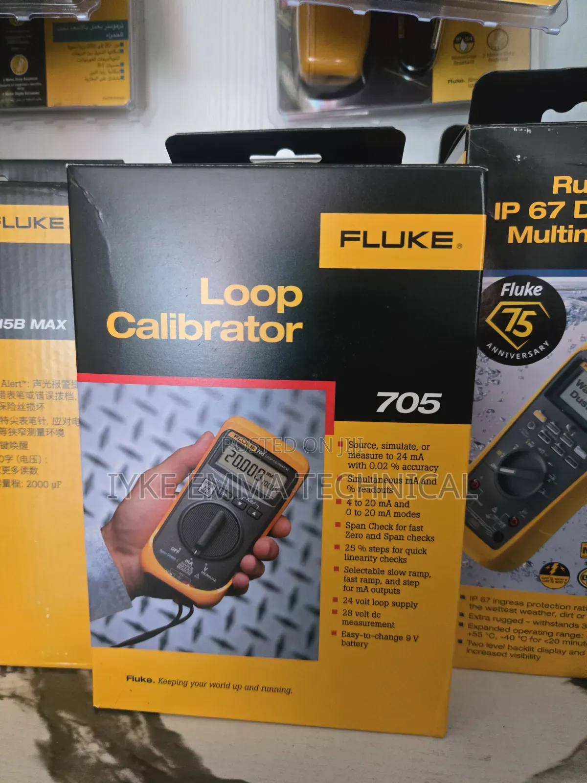 Fluke 705 Loop Calibration Testing Multimeter