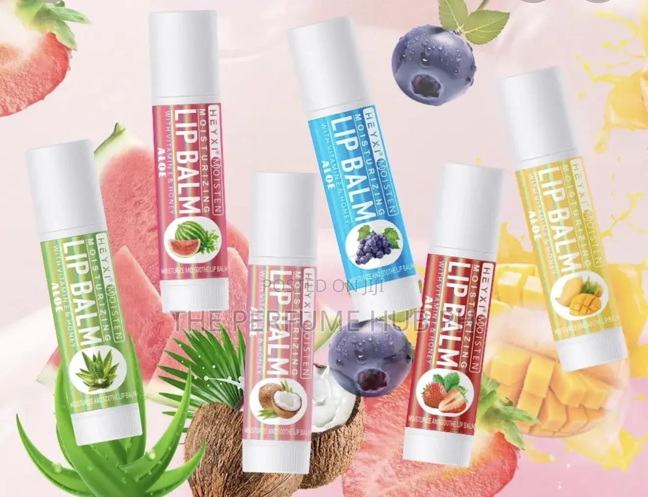 Heyx Fruit Lip Balm Pack of 6