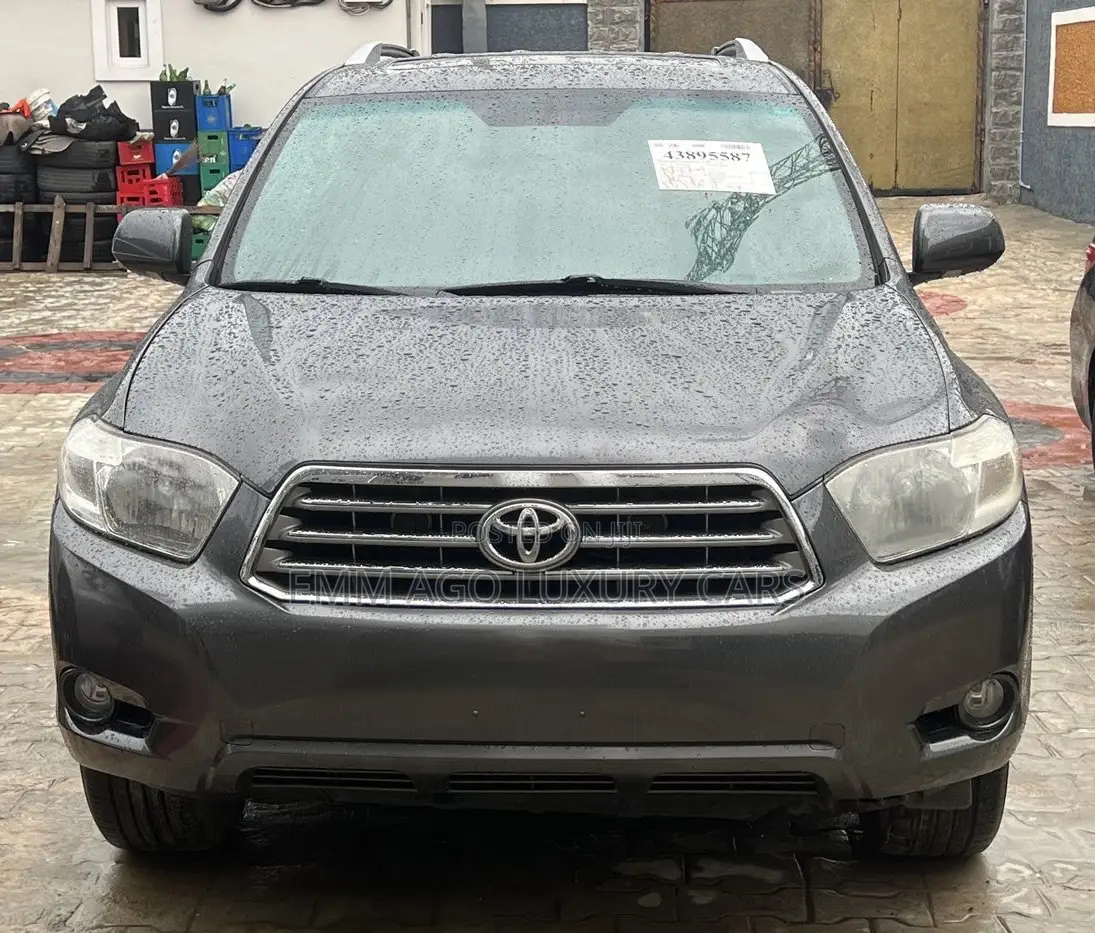 Toyota Highlander Limited 4x4 2009 Gray