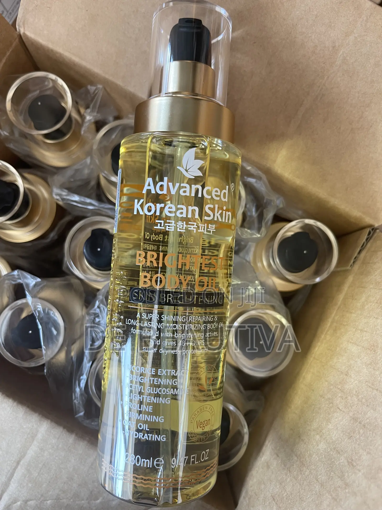 Advanced Korean Skin Flawless Body Oil (Skin Lightening Glowing)
