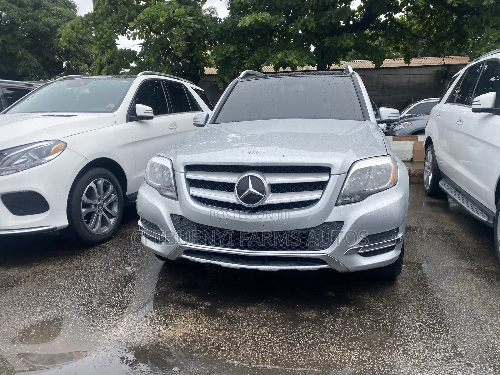 Mercedes-Benz GLK-Class 350 4MATIC 2014 Silver