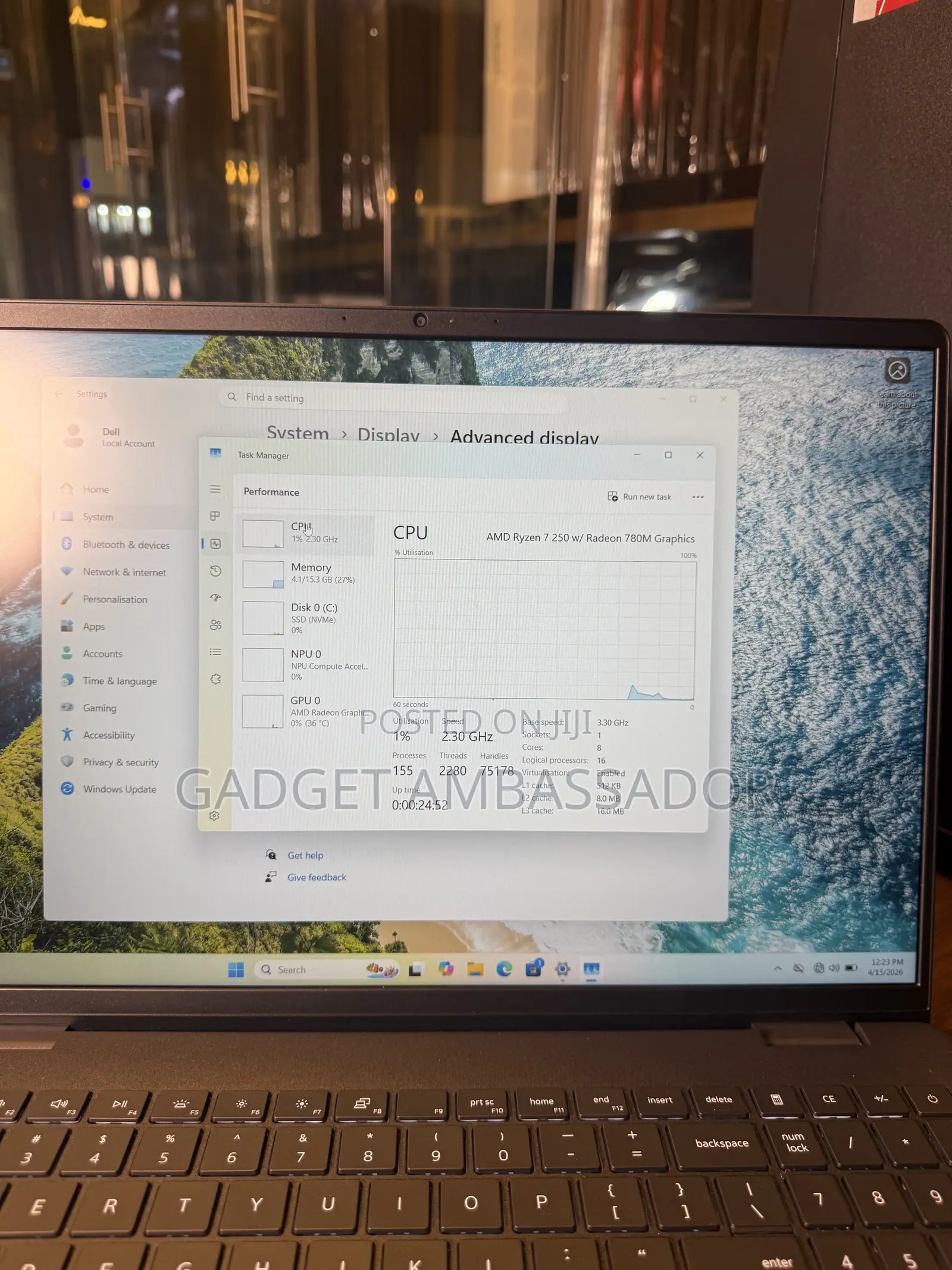 Laptop Dell Plus 16 16GB AMD Ryzen 7 SSD 1T
