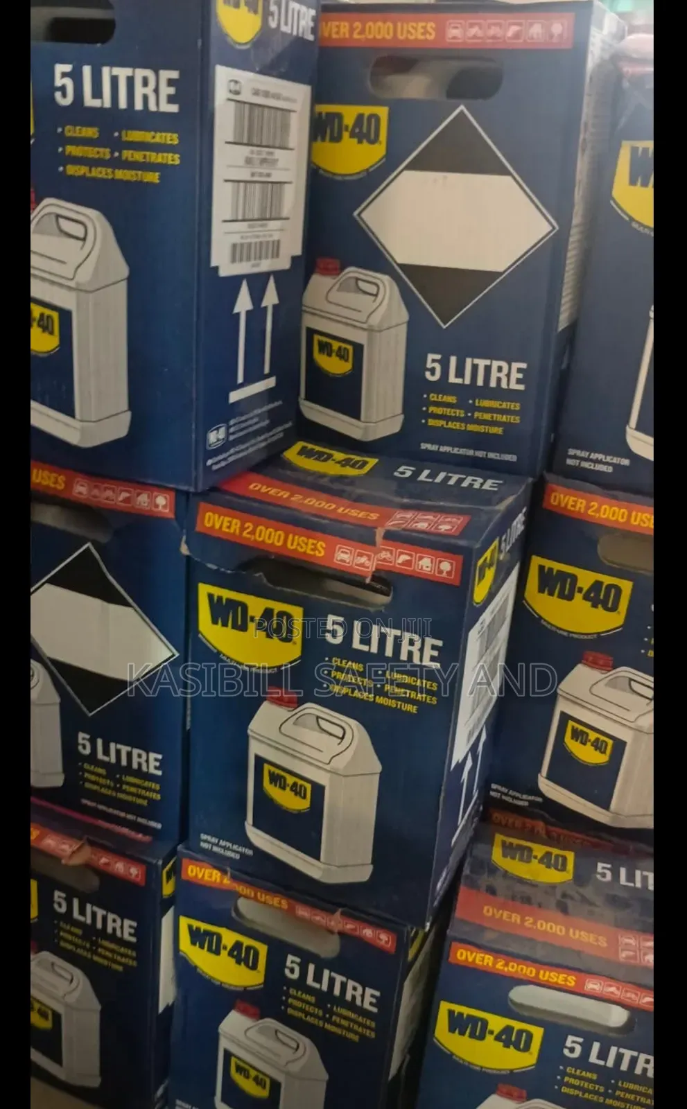 5-Liter Jug of Wd-40 Multi-Use