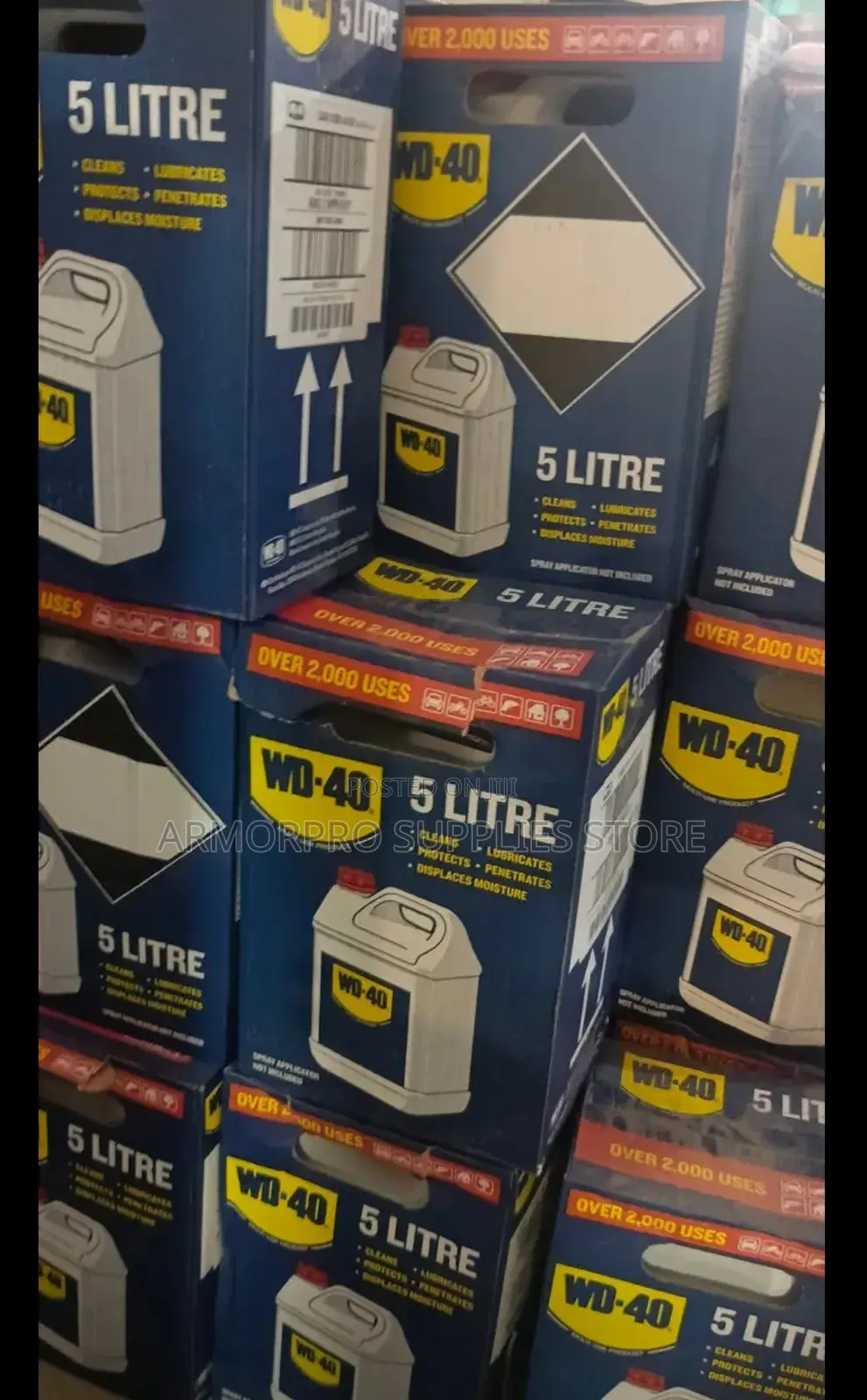 5-Liter Jug of Wd-40 Multi-Use