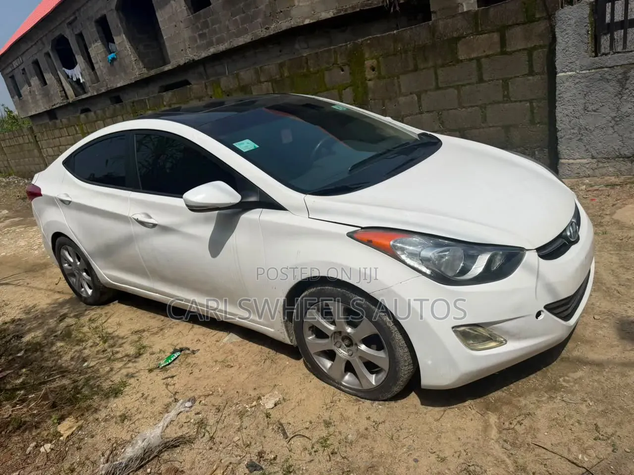 Hyundai Elantra 2012 White