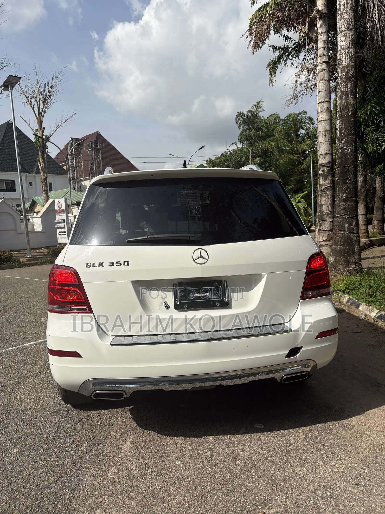Mercedes-Benz GLK-Class 350 4MATIC 2014 White