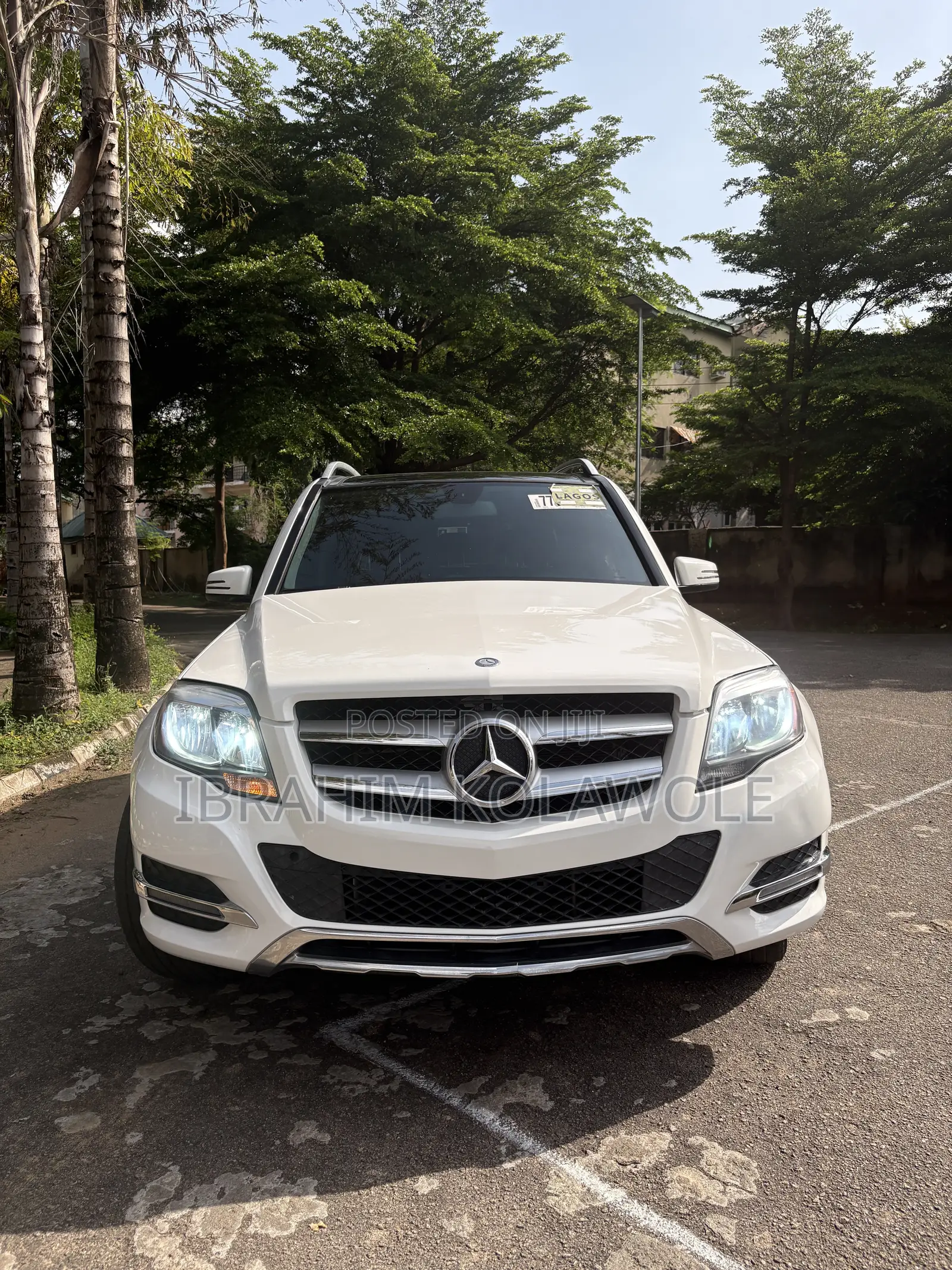 Mercedes-Benz GLK-Class 350 4MATIC 2014 White