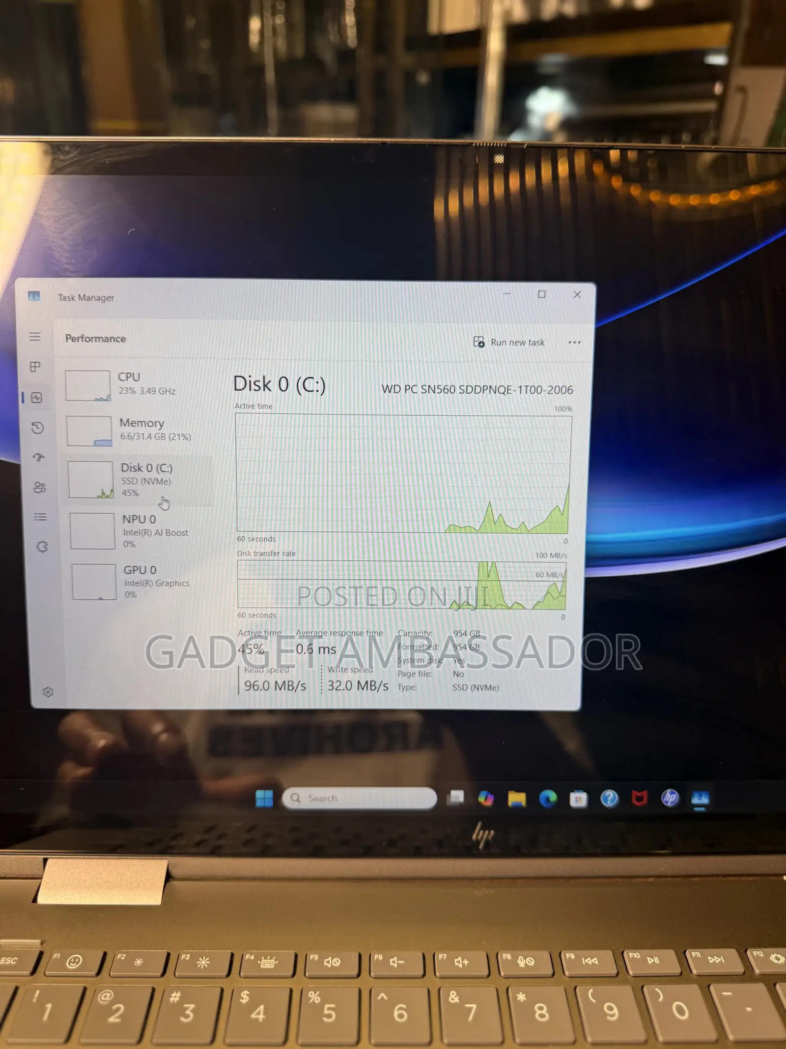 Laptop HP Envy 15 32GB Intel Core Ultra 7 SSD 1T