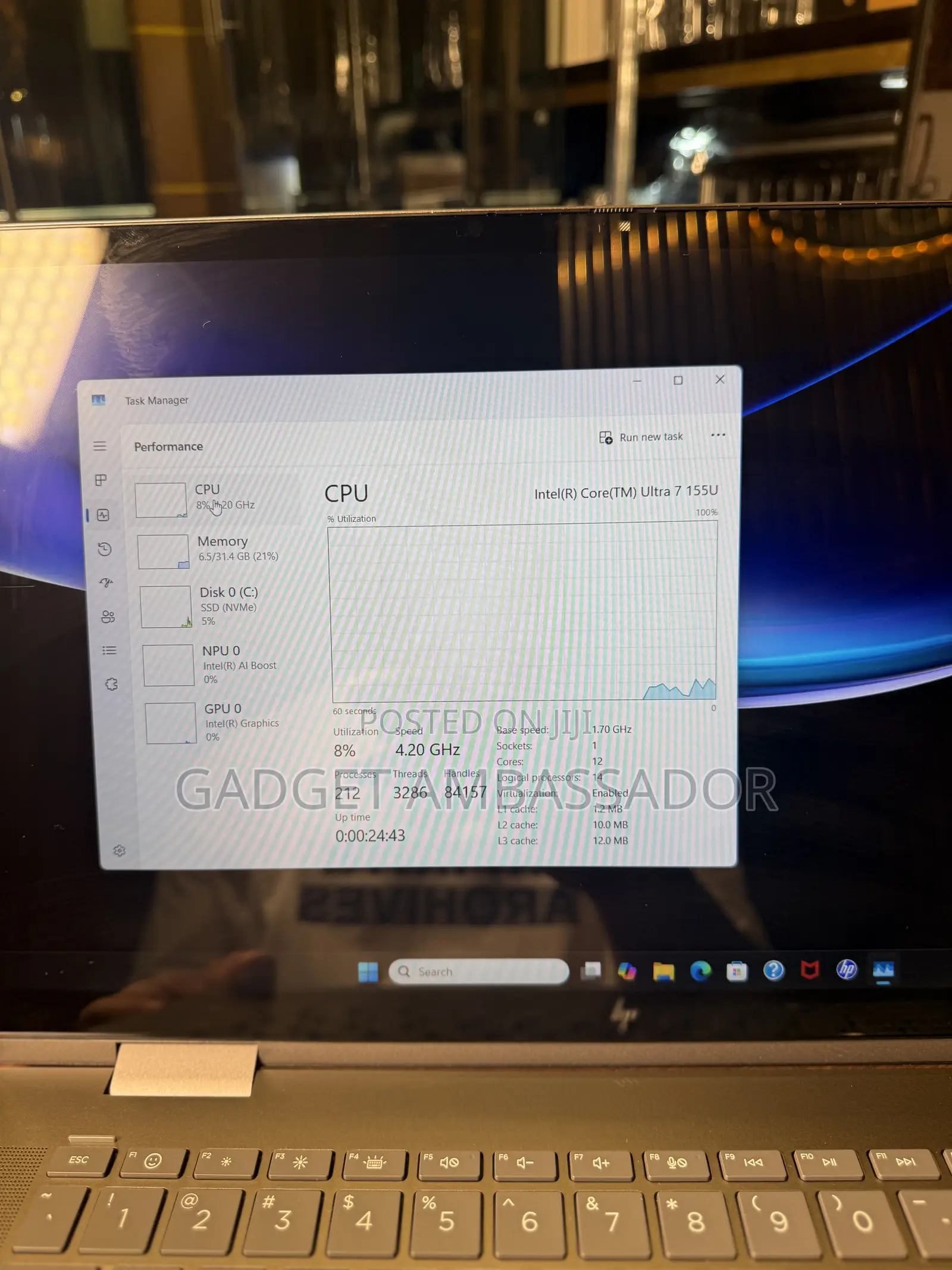Laptop HP Envy 15 32GB Intel Core Ultra 7 SSD 1T