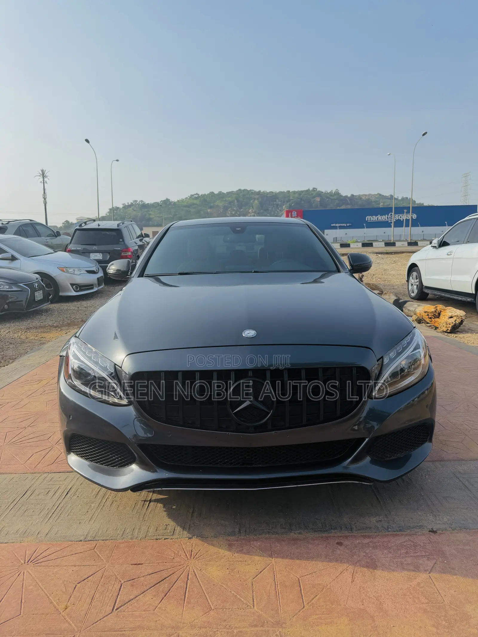 Mercedes-Benz C300 Luxury 4Matic Sedan AWD (2.0L 4cyl 7A) 2016 Gray