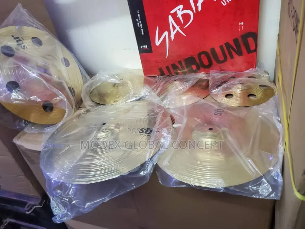 Sabian SBR Performance Cymbal Set With a Brass Finish.