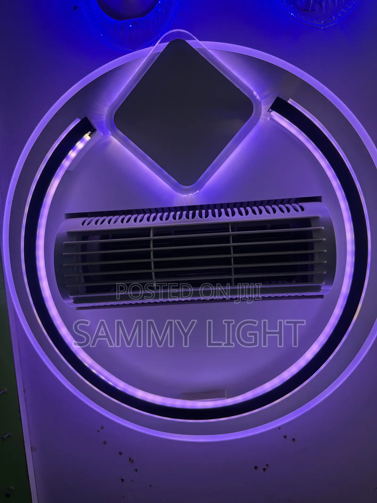 Bladeless Chandelier Fan With Light
