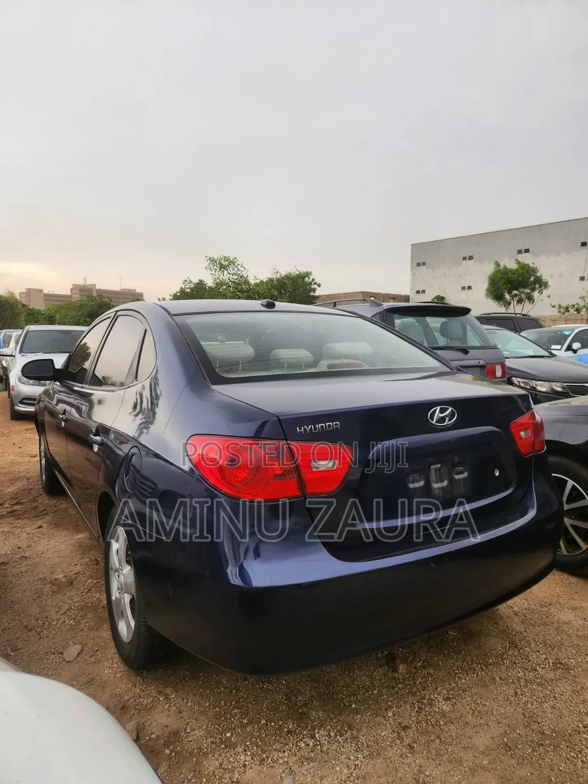 Hyundai Elantra 2007 Blue
