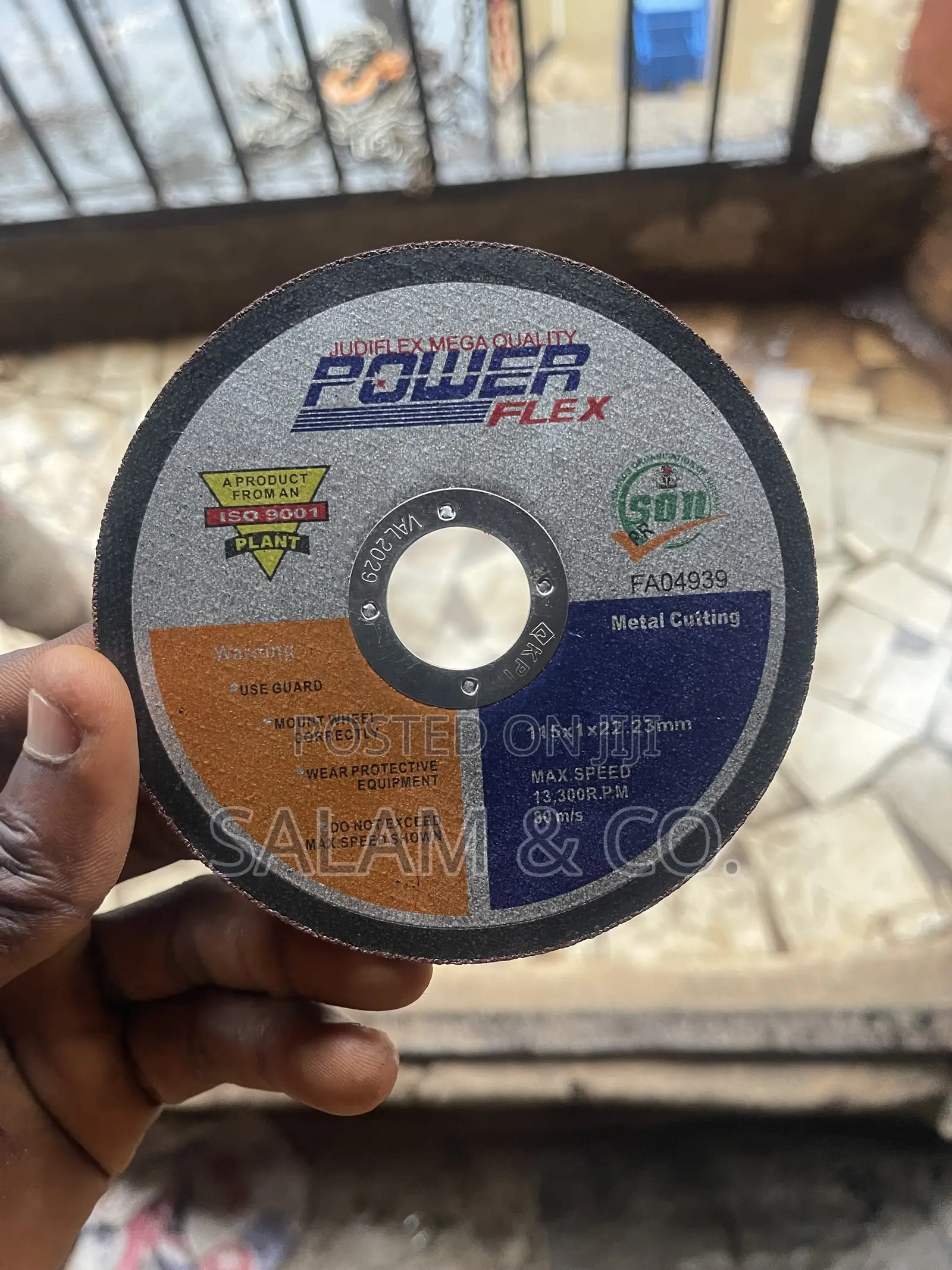 4.5 Inch Metal Cutting Disc for Angle Grinder - 115mm X 1.0mm