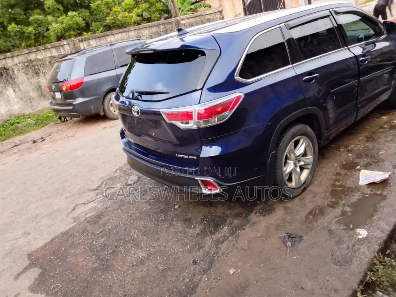 Toyota Highlander Limited Platinum V6 4x4 (3.5L 6cyl 6A) 2016 Blue