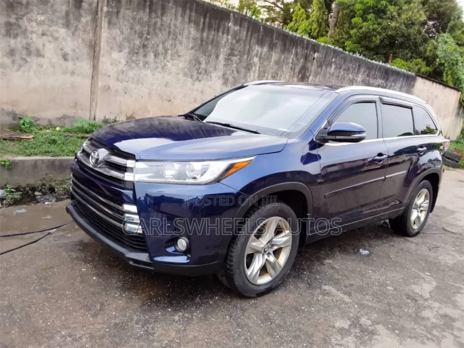 Toyota Highlander Limited Platinum V6 4x4 (3.5L 6cyl 6A) 2016 Blue