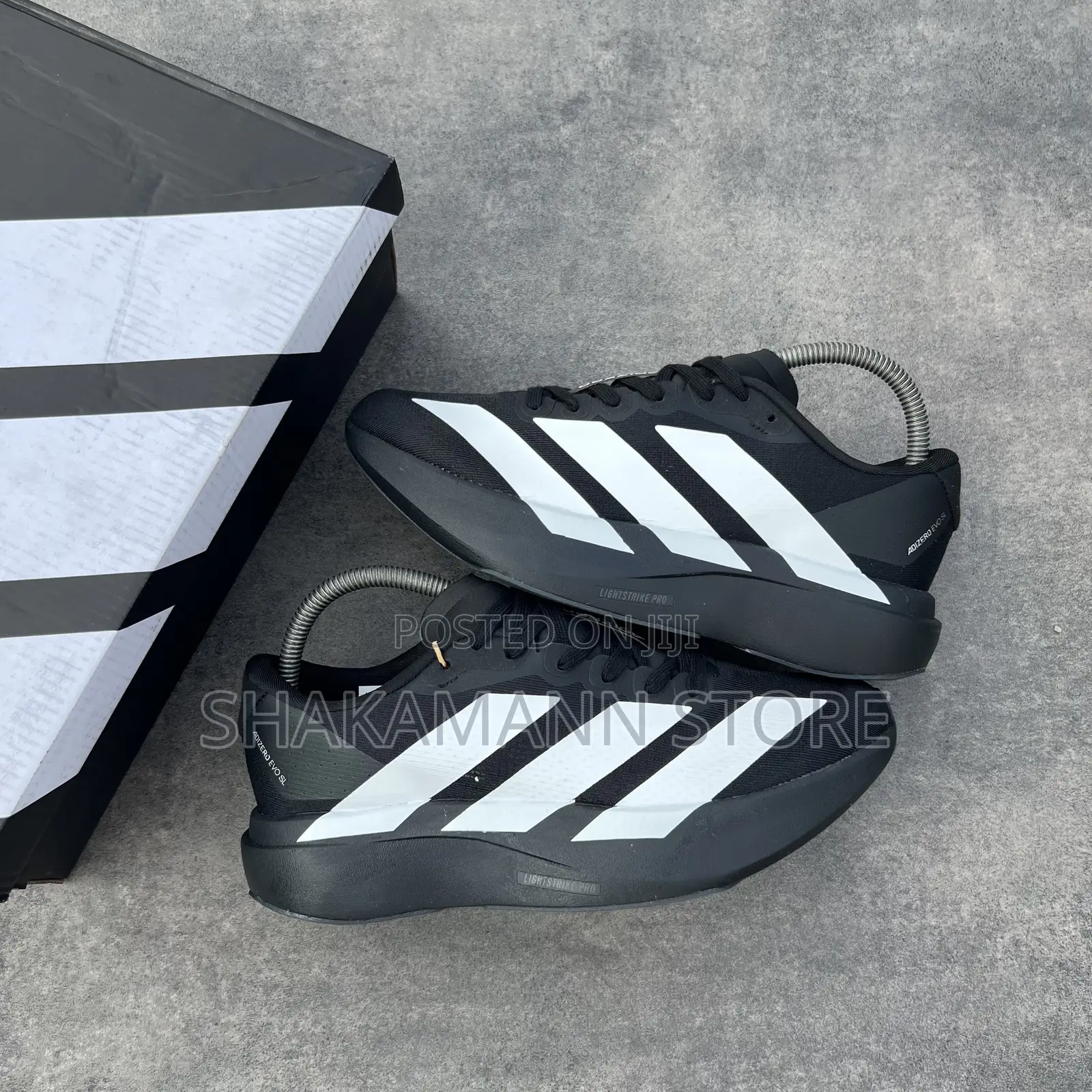 Original Adidas Adizero Runner Black Whire