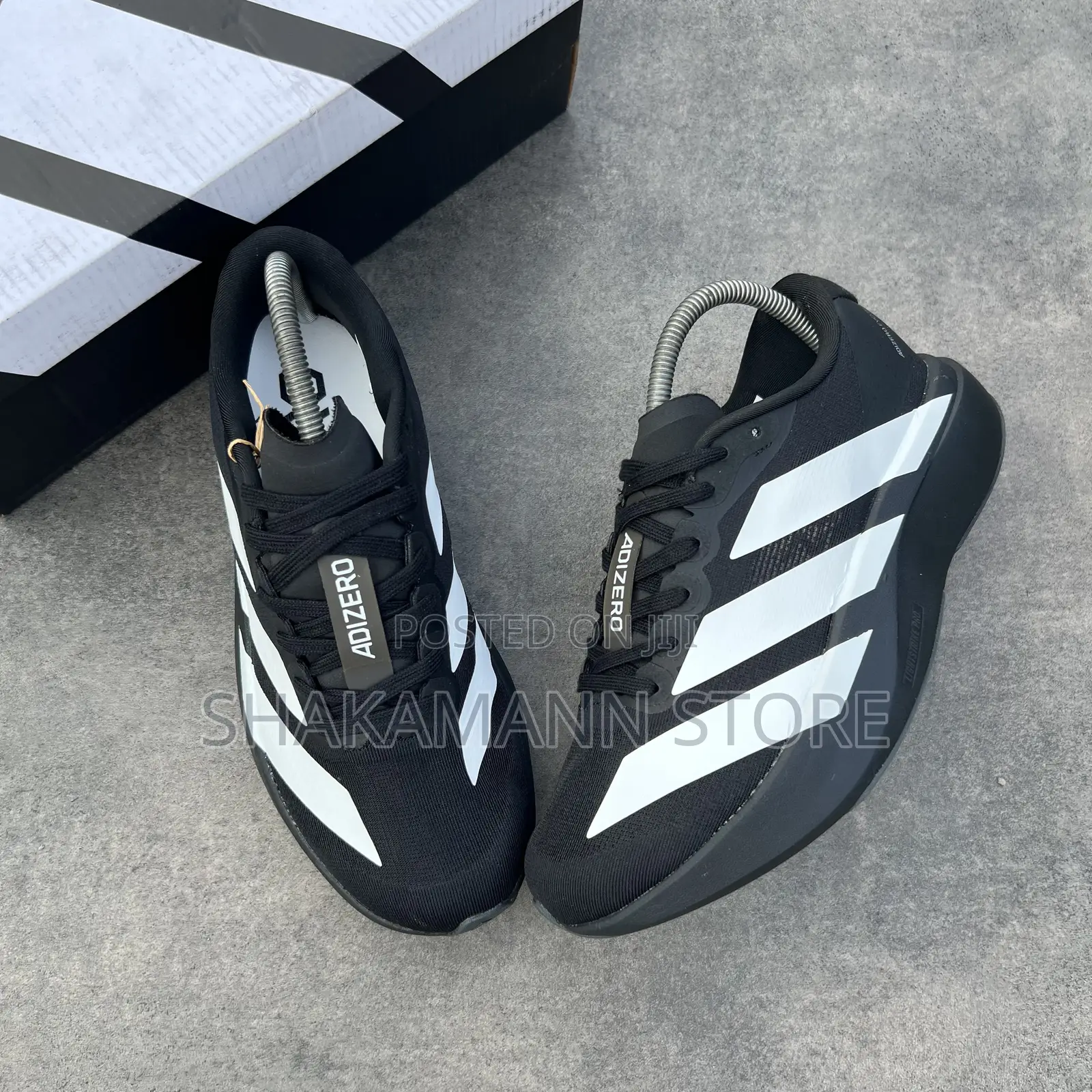 Original Adidas Adizero Runner Black Whire