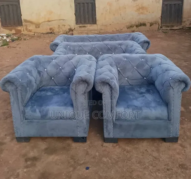 Top Quality 7 Seaters Full Padded Sofa Set (3,2,1,1) Seaters