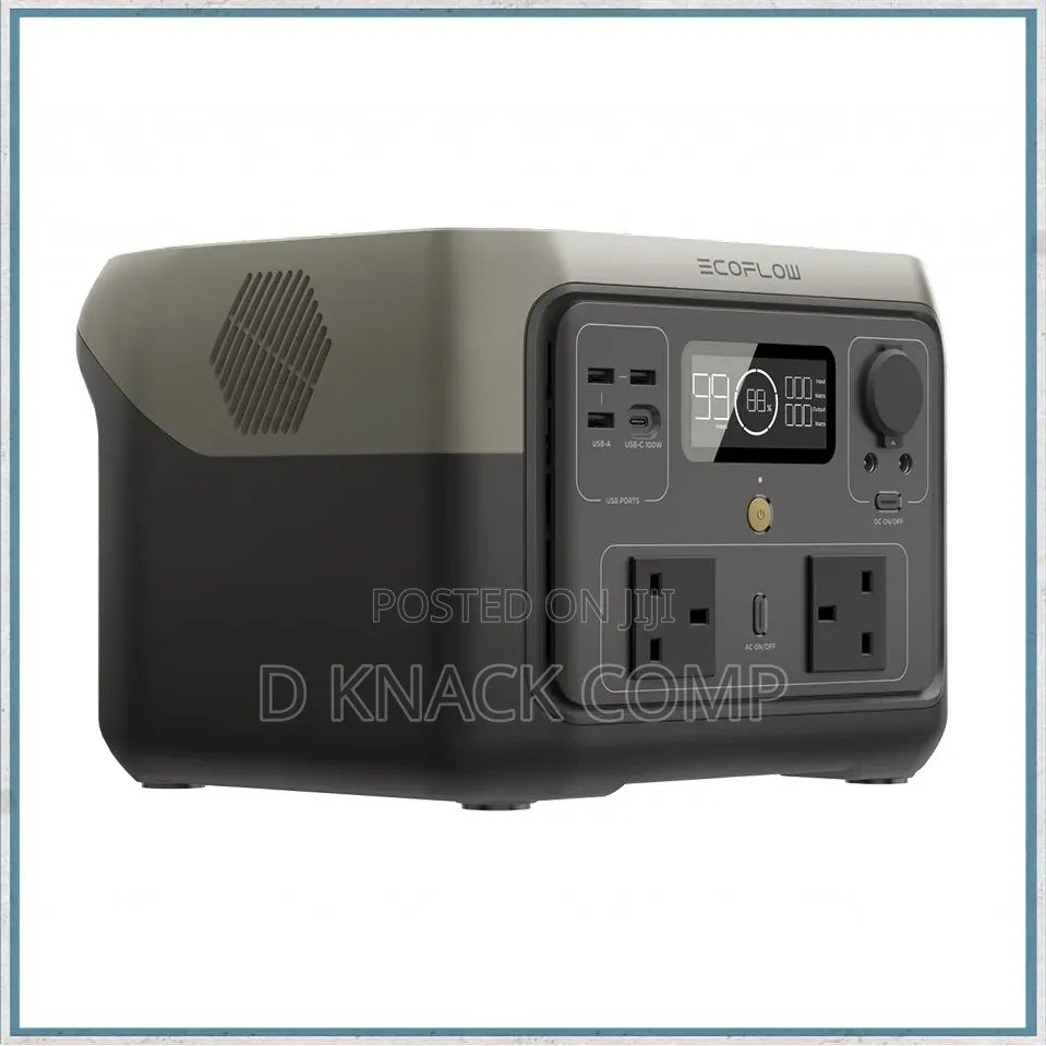 Ecoflow River 2 Max Portable Power Station, 512wh Lifep04 Battery