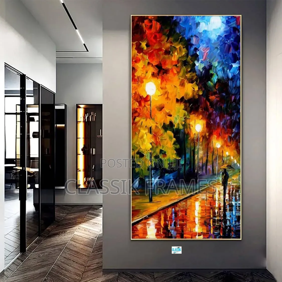 Hd Framed Abstract Daddy Piece Abstract Painting Canvas Wallarts