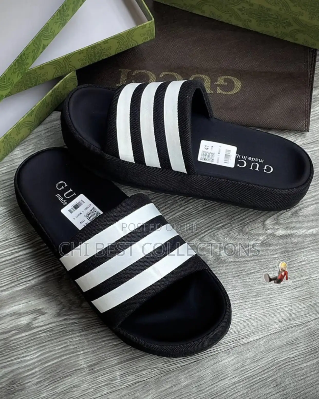   Gucci X Season 7 Puffy Slides