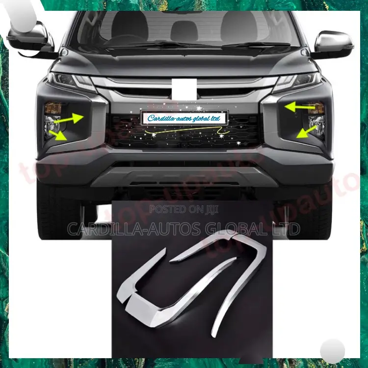 Front Bumper Chrome Mitsubishi L200 2018
