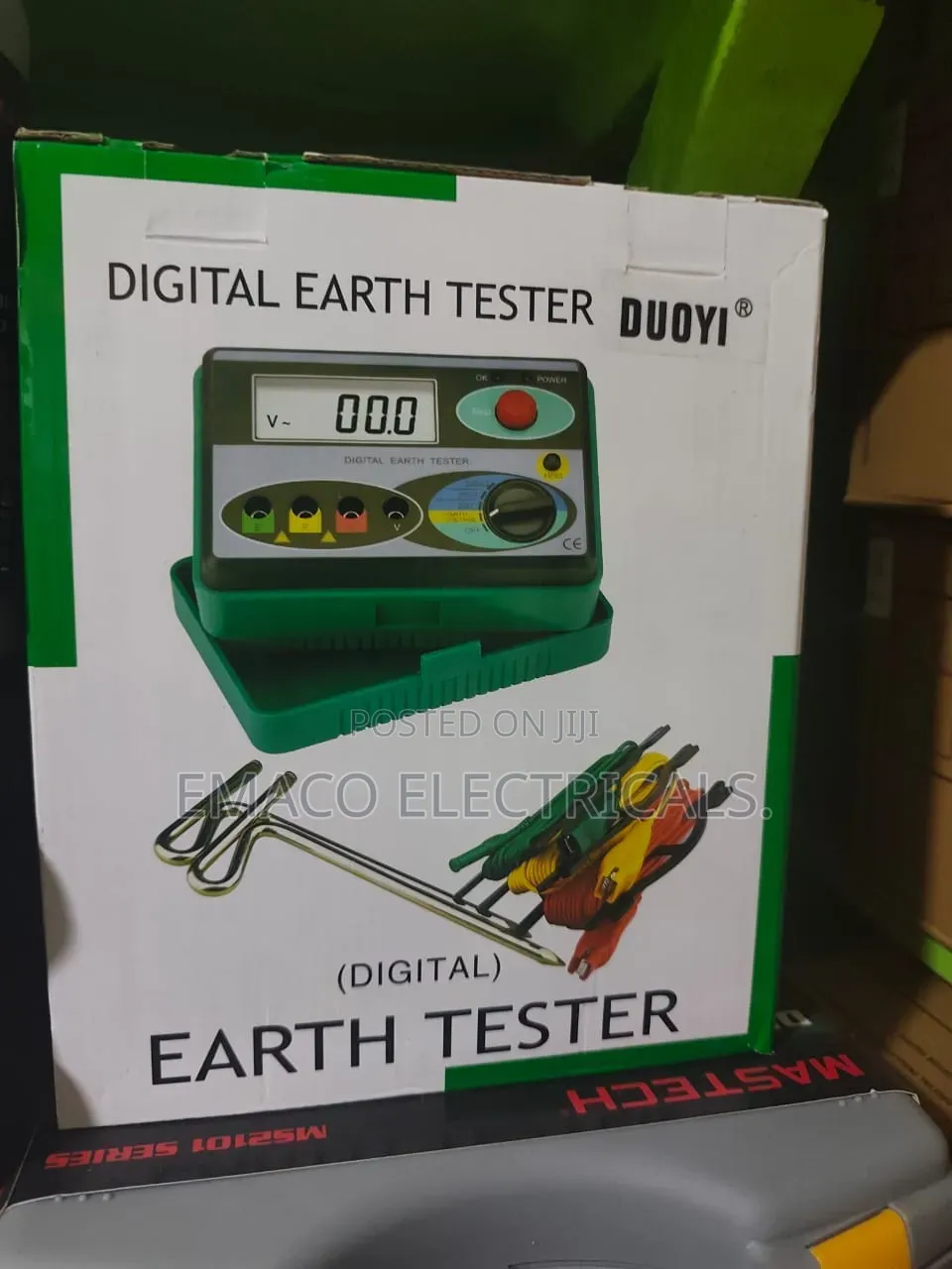 Digital Earth Tester / Ground Tester