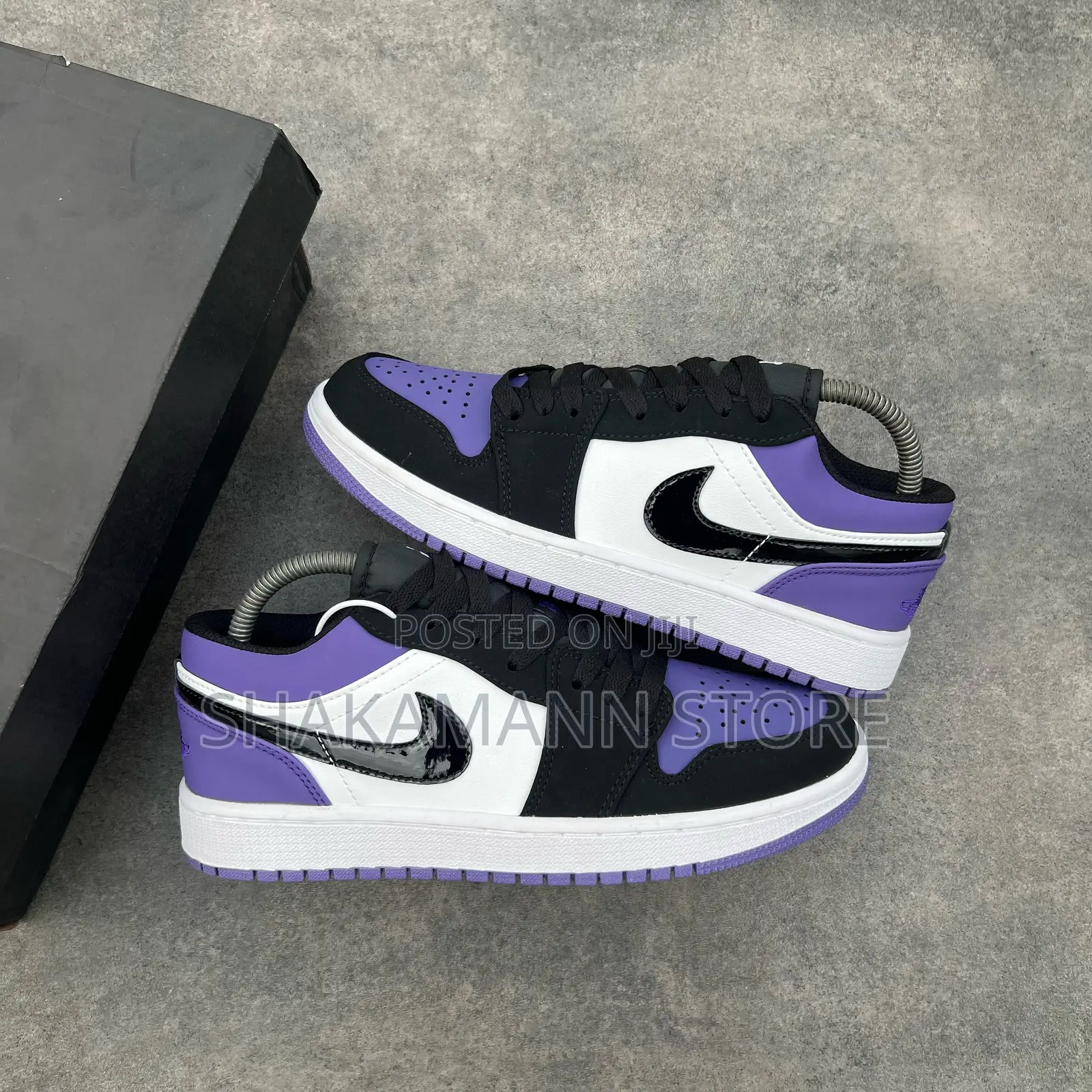 Original Air Jordan 1 Low Purple Court