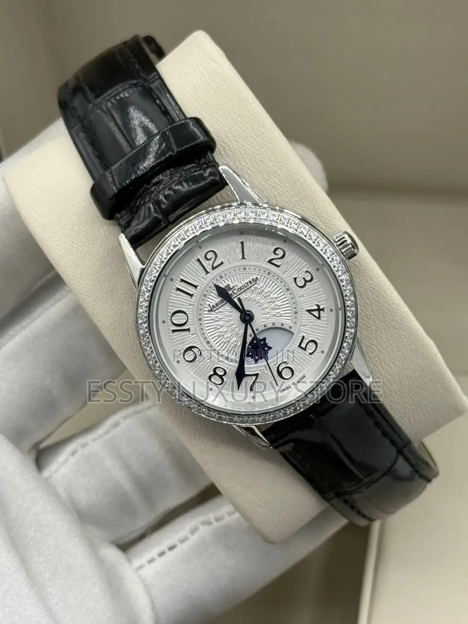 High Quality Luxury Jaeger-Lecoultre Leather Wristwatch