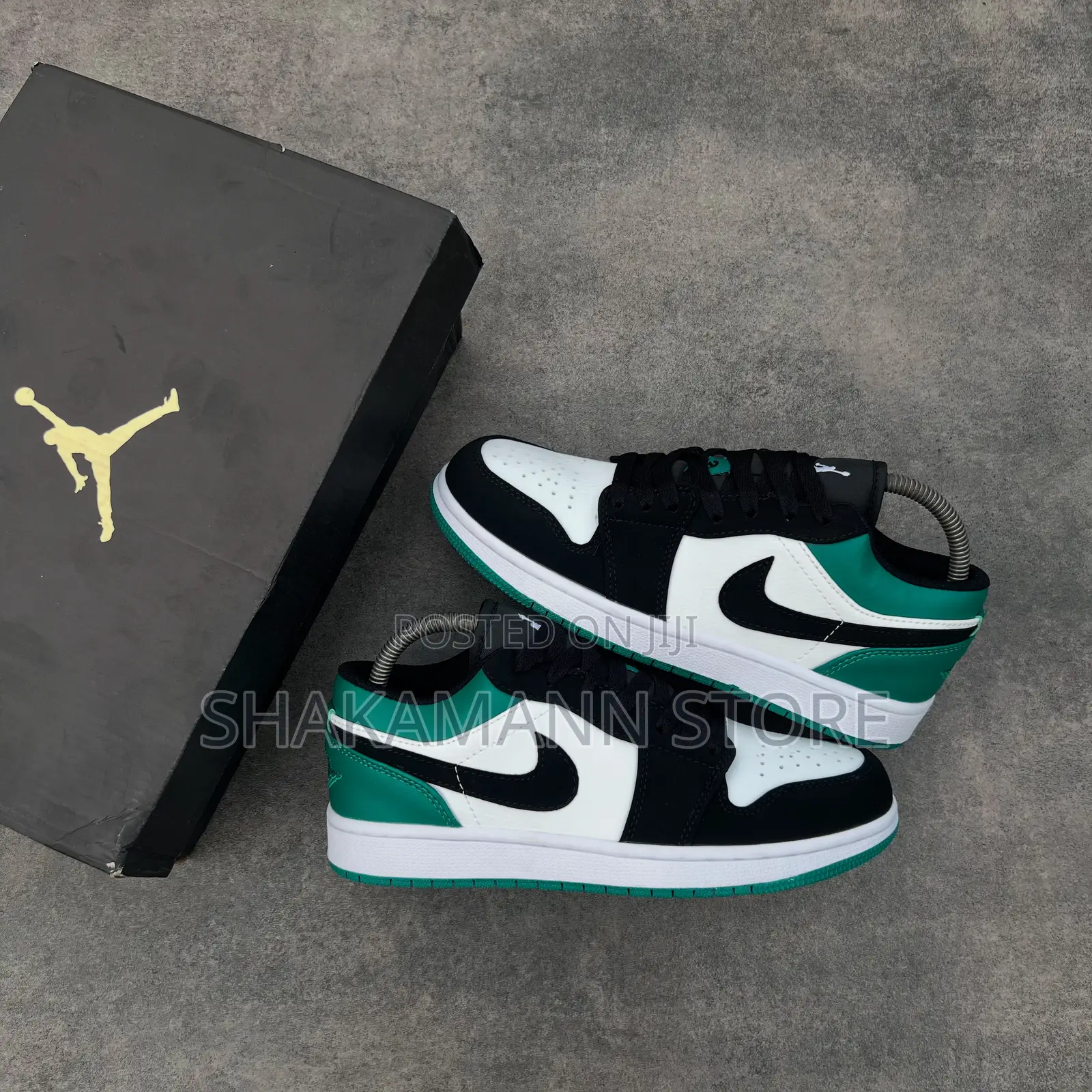 Original Air Jordan 1 Low Mystic Green