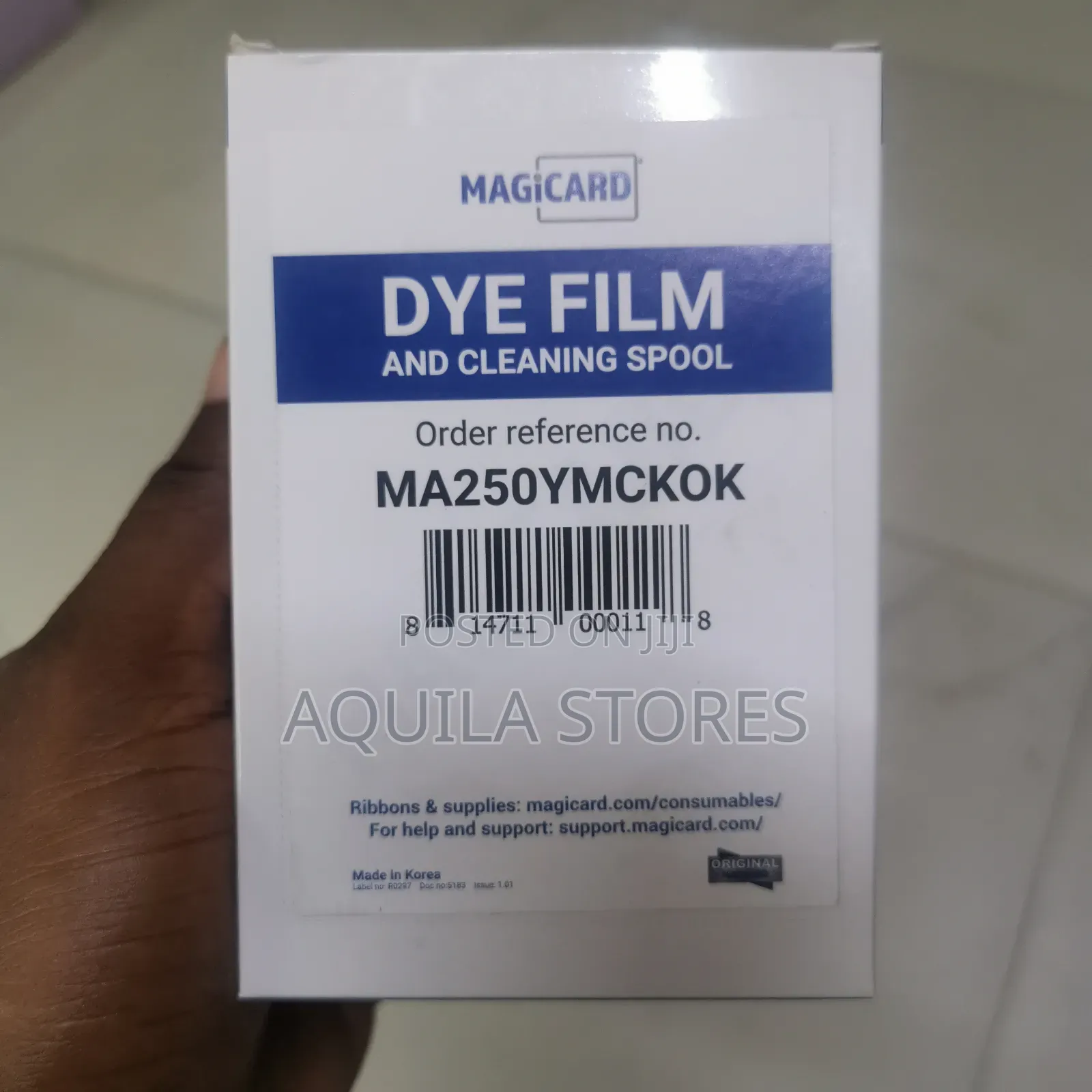 Magicard Ma250ymckok Dye Film Cartridge