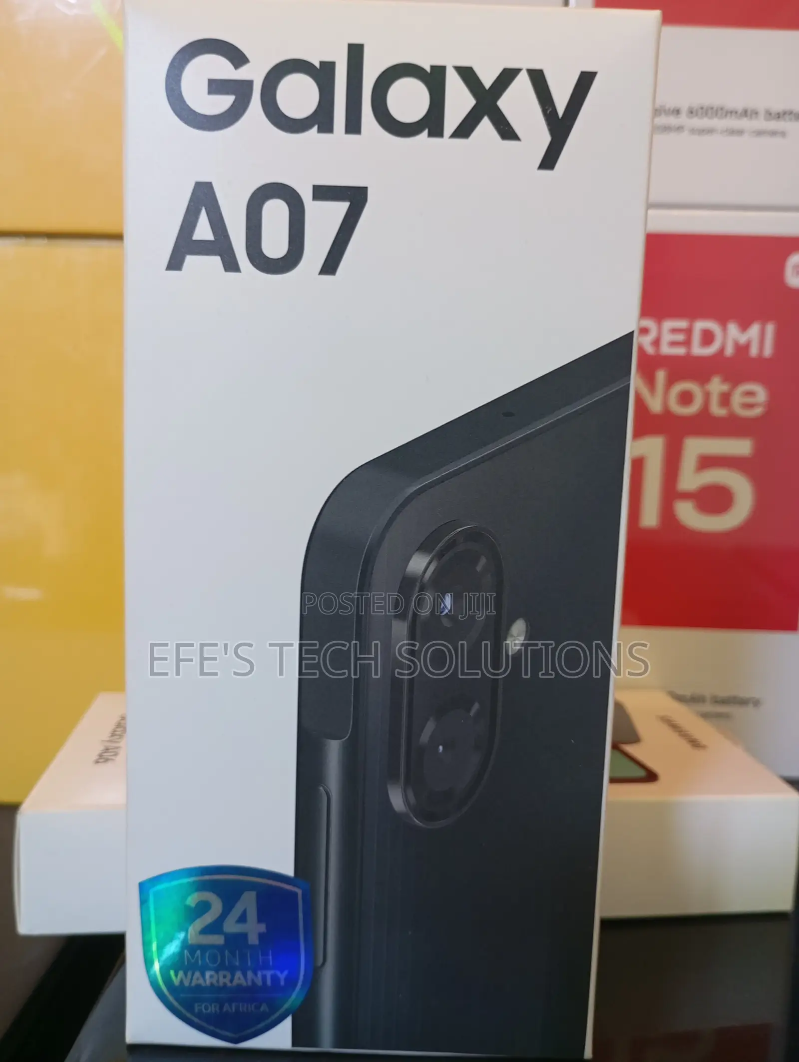New Samsung Galaxy A07 128 GB Black