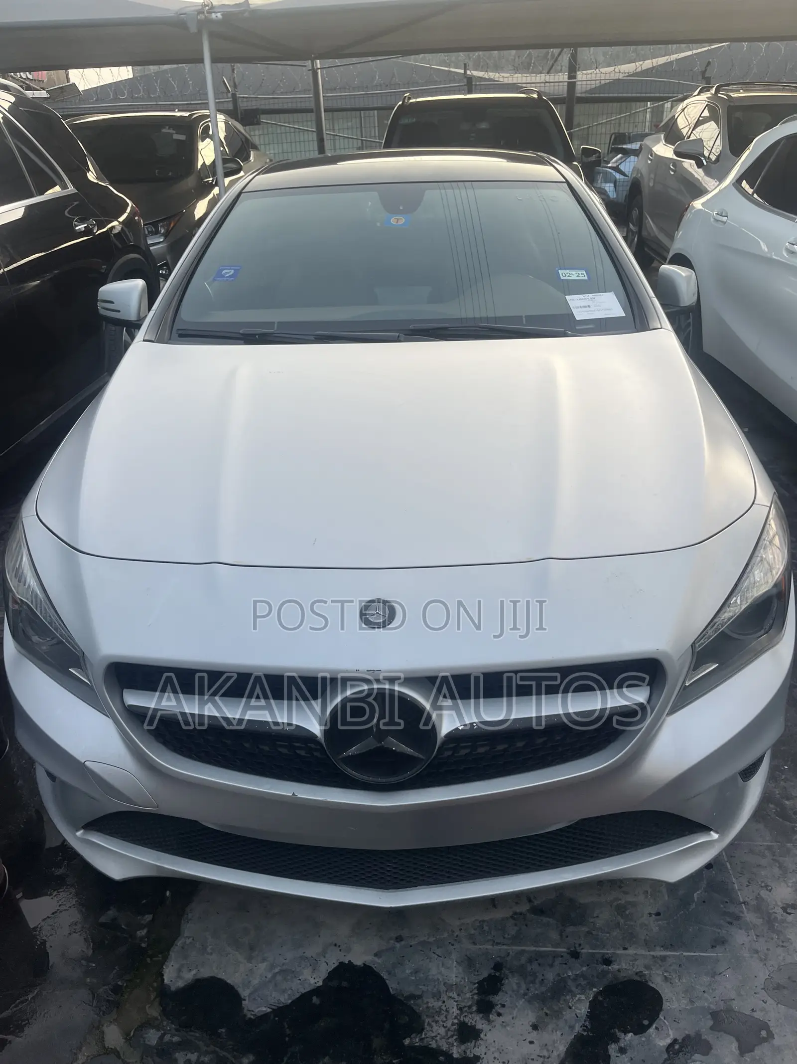 Mercedes-Benz CLA-Class CLA 250 4MATIC Sedan 2017 Silver