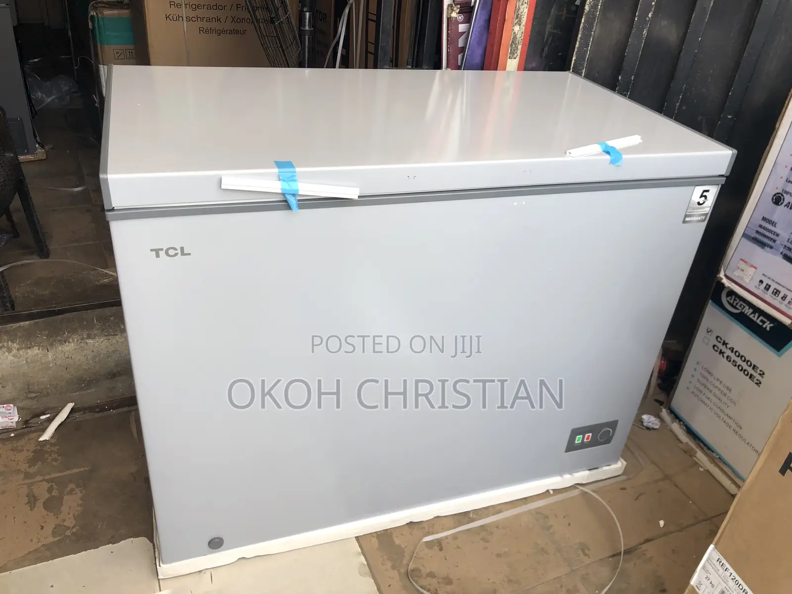 TCL 400 Liters Inverter Freezer