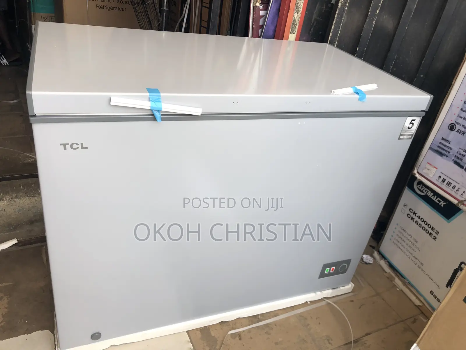TCL 400 Liters Inverter Freezer