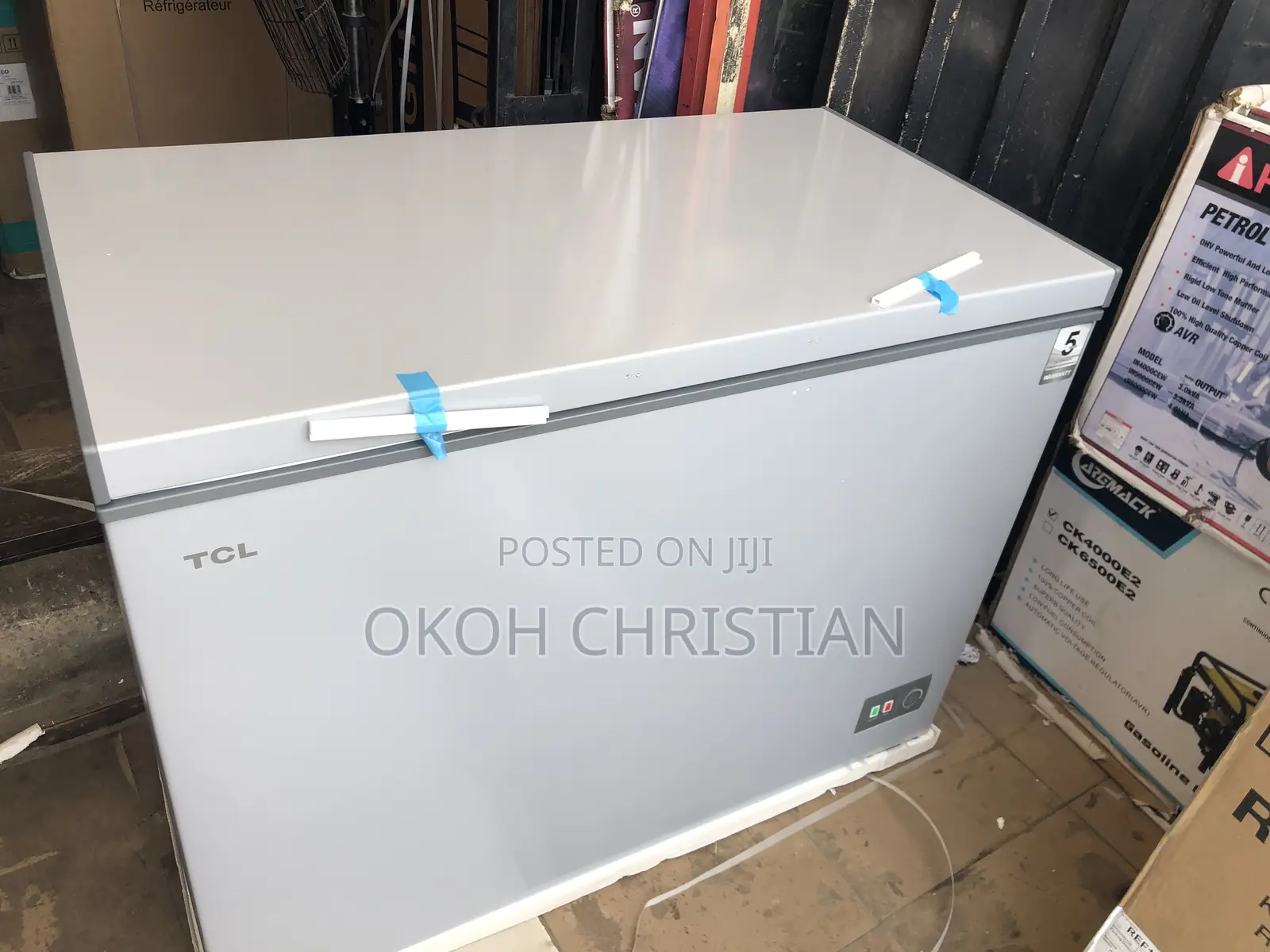TCL 400 Liters Inverter Freezer