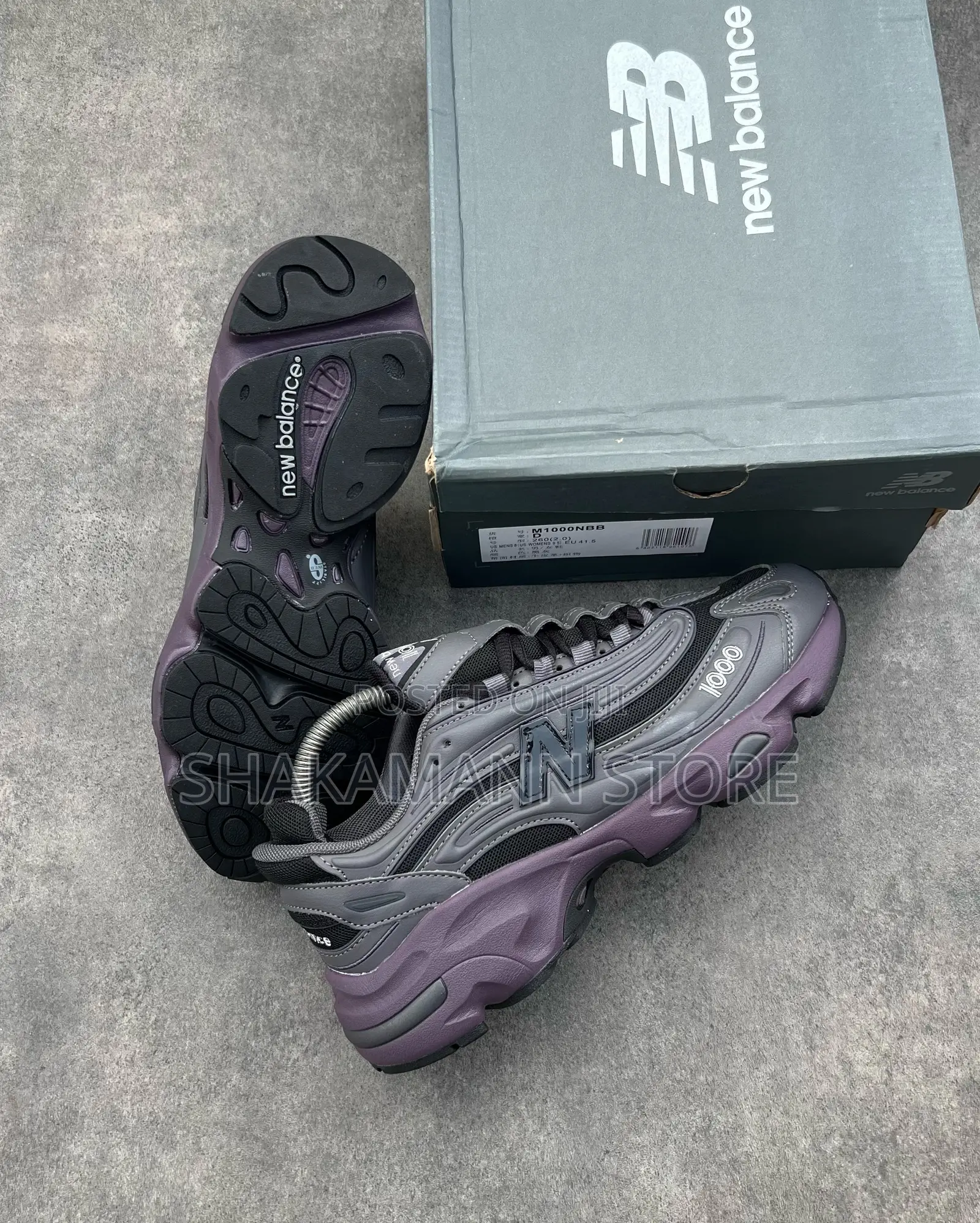 Original New Balance 1000 Purple Plum