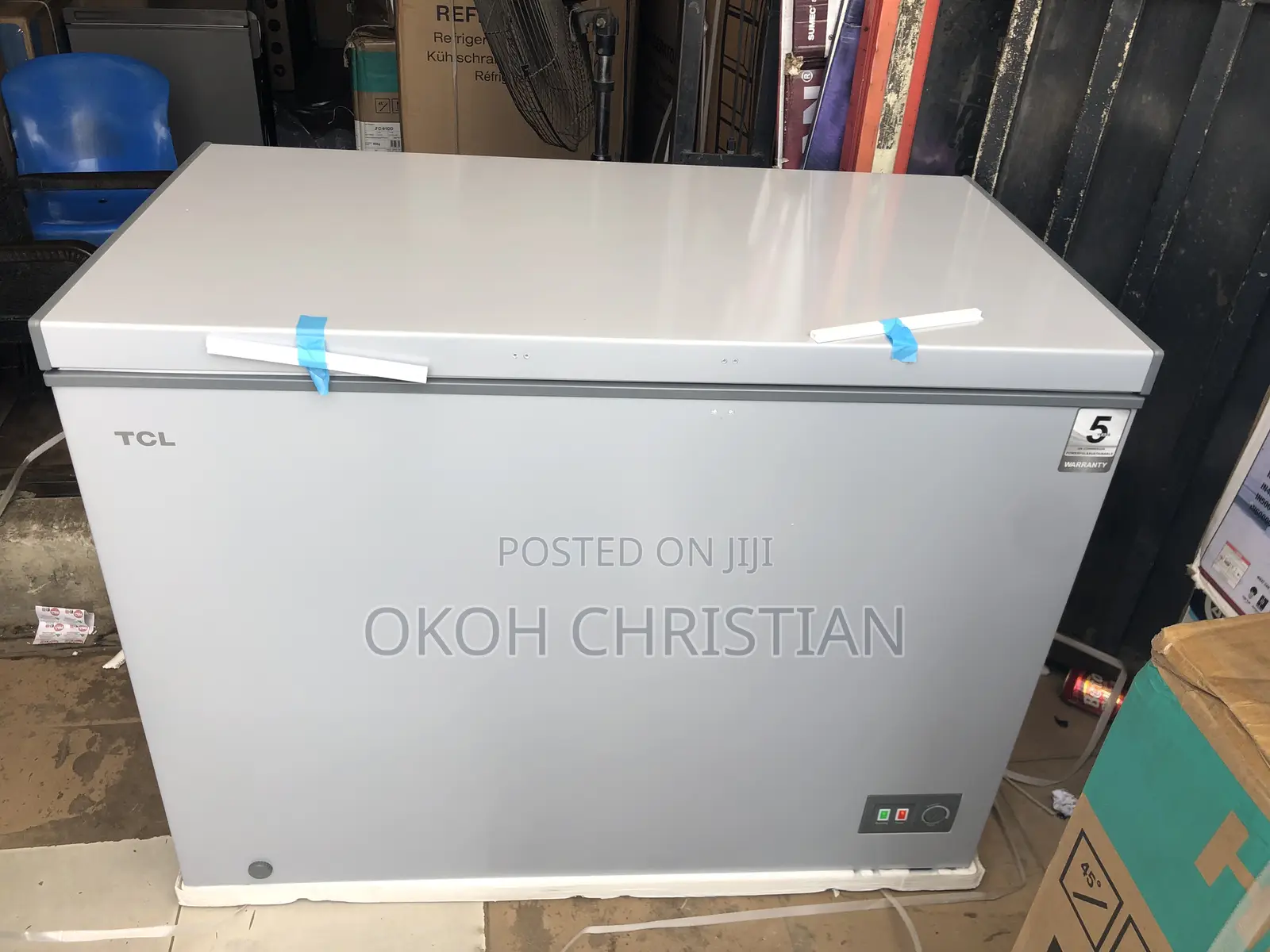 TCL 400 Liters Inverter Freezer