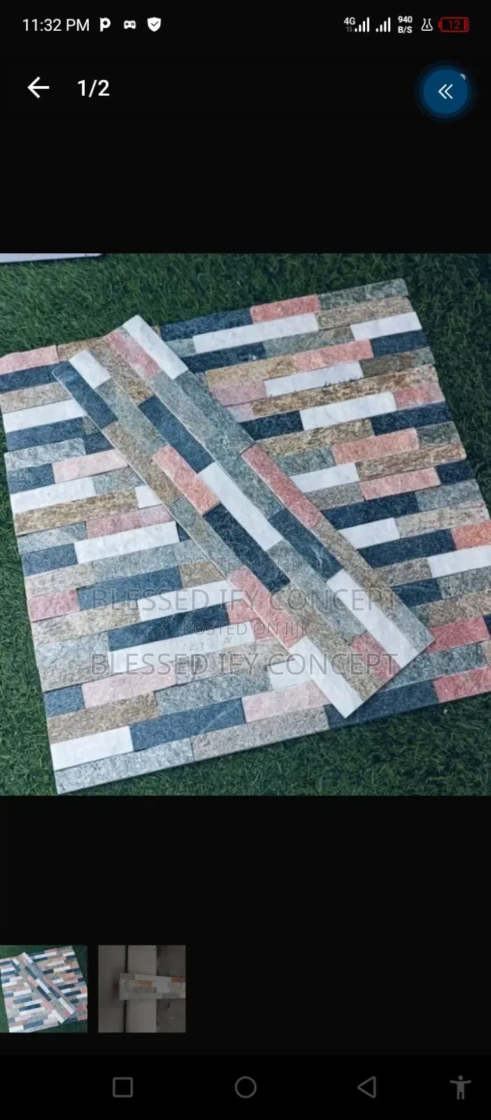 Stone Marble Good For, Fence, Pillars, Outside Wall and Tv Console