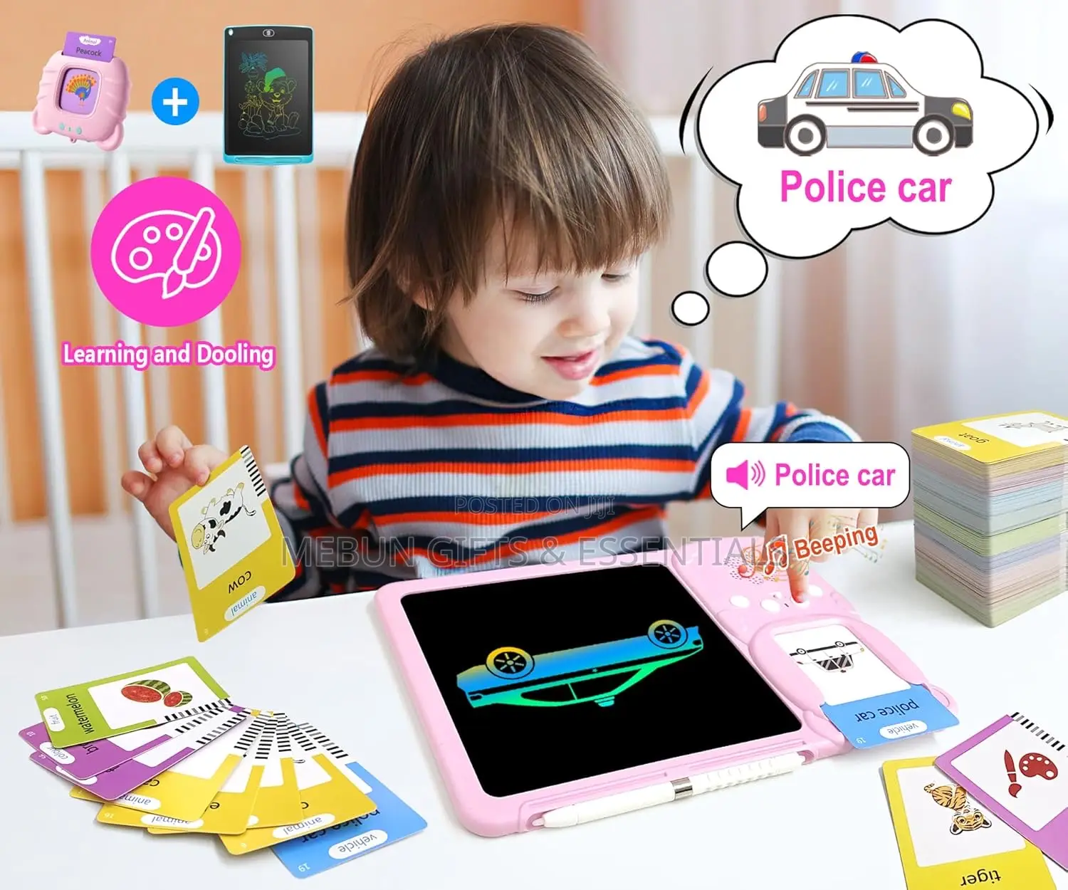 2in1 Kids Learning Tab
