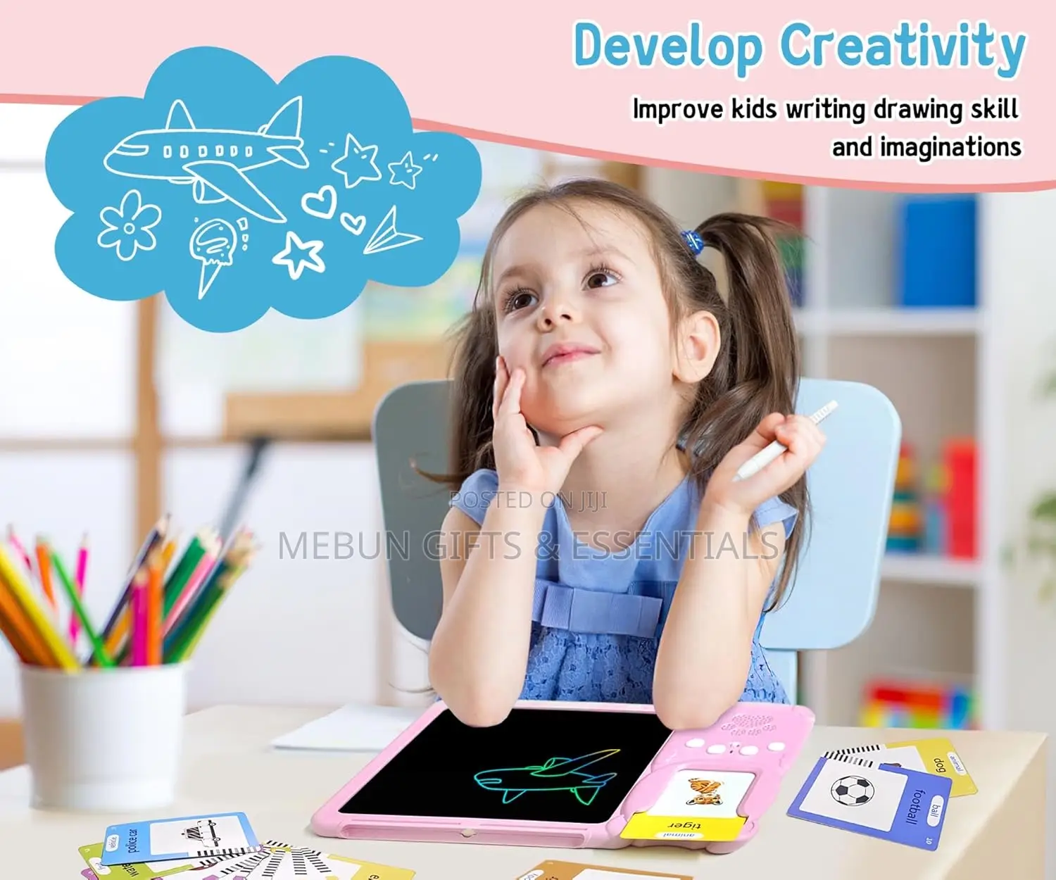 2in1 Kids Learning Tab